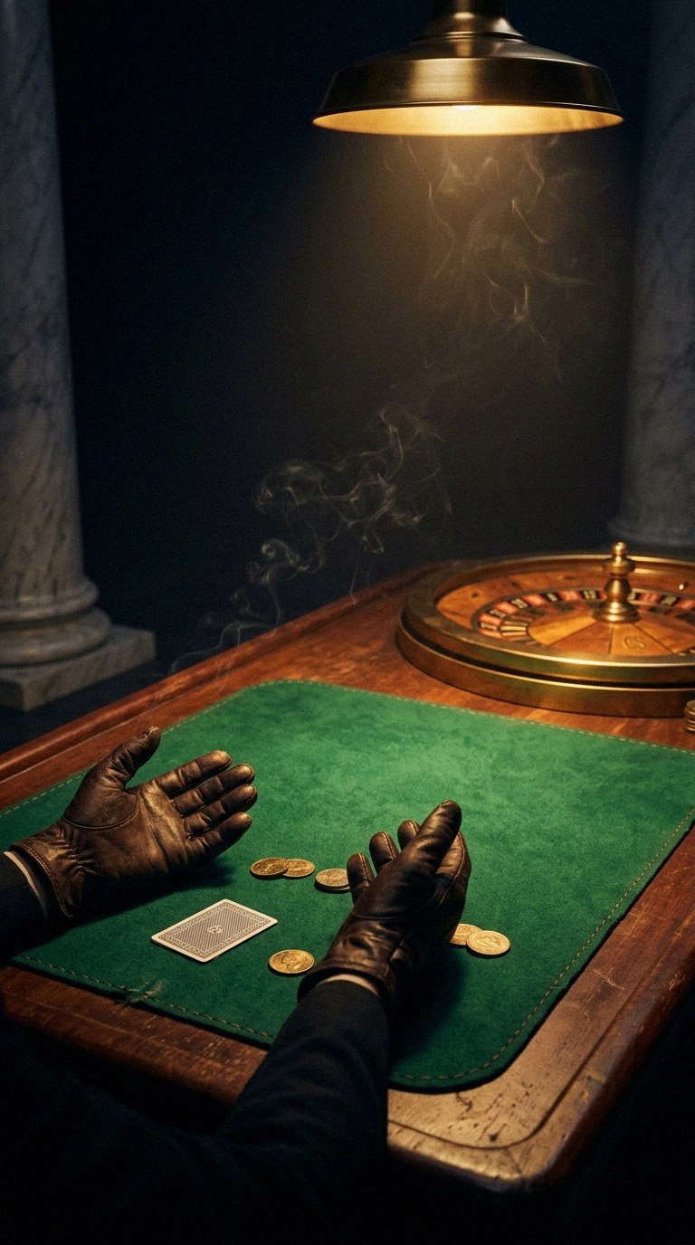 Handen van speler op laptop tijdens casinosessie